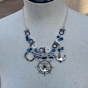 Fashion jewelry Nautical necklace. 16 inches